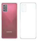 OO LALA JI For Samsung Galaxy A03s - Soft Silicone Shockproof Bumper Case Back Cover in Transparent [Air Cushion Technology] for Samsung gallaxy a03s-Transparent - Image 5