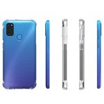 OO LALA JI Silicon Flexible Shockproof Corner TPU Back Case Cover for Samsung Galaxy M30s / Samsung Galaxy M21 - Transparent - Image 6