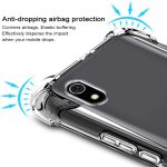 OO LALA JI Redmi 7a Shockproof Bumper Case Transparent Back Cover for Redmi 7a (soft & flexible back cover)- Transparent - Image 6