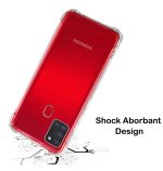 OO LALA JI Bumper Transparent Back Cover Case for Samsung A21s | Stylish Look Soft & Slim Back Case | Shockproof Back Case Covers for Samsung Galaxy A21s - Transparent- - Image 6