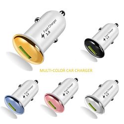 1 Pc Car Charger With Data Cable New