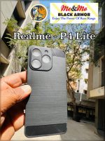 BA For Realme P4 Lite Back Cover Black Armor Case New - Image 2