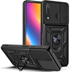 D10 For Samsung Galaxy A20 Back Cover Black New