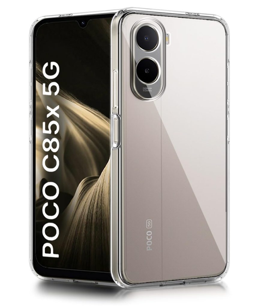 Xiaomi Poco C85x 5G Back Cover Transparent