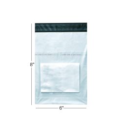 6X8 Tamper Proof Polybags 6 x 8 Inches With POD 100 Pc
