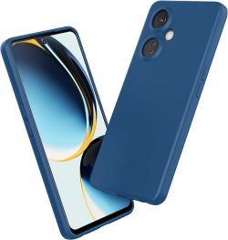 Silicon Back Cover Case for OnePlus Nord CE 3 Lite 5G Blue