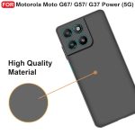 Aone Silicone Soft Back Cover Case for Motorola Moto G67 Power 5G  New - Image 11