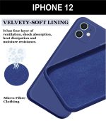 Silicon For iPhone 12 Back Case New - Image 4