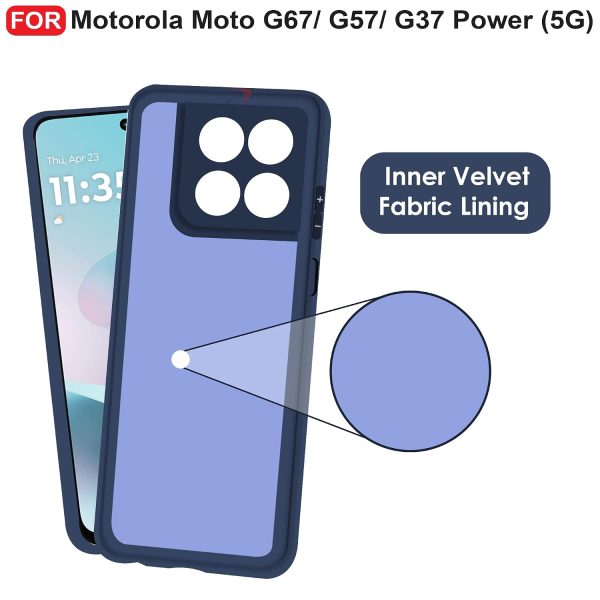 Aone Silicone Soft Back Cover Case for Motorola Moto G67 Power 5G  New - Image 5