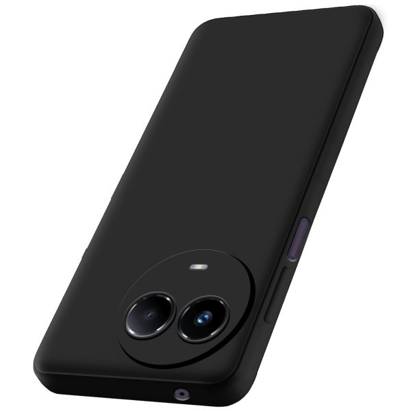 Silicone Back Cover for Realme 11 11X 5G  C67 5G  Narzo 60X 5G Black - Image 8