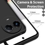 Silicone Back Cover for Realme 11 11X 5G  C67 5G  Narzo 60X 5G Black - Image 9