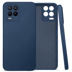 Silicone Camera Protection Back Cover for Realme 8 Pro | Realme 8 4G Blue