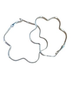 Aone silver oxidised fancy earrings code D3 New