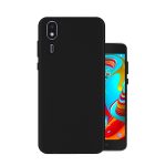 Aone Silicone Soft Back Cover Case for Samsung Galaxy A2 Core Black New