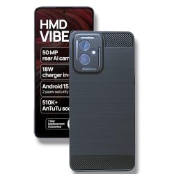 BA For HMD Vibe 5G Back Cover black New