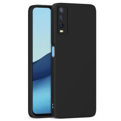 Silicone Back Cover for Vivo Y12s / Y20 / Y20i / Y20G Black