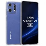 ZZ For Lava Virat V1 5G Back Cover Transparent New