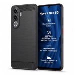 BA For Ai Plus Nova 2 Neo 5G Back Cover Carbon Fiber Armor Black