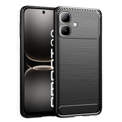 BA Carbon Fiber Armor Back Cover for Infinix Smart 20 4G