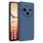 Silicon Back Cover for iQOO Z10 5G / Vivo T4 5G Blue