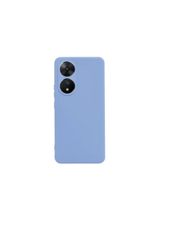 Silicone Back Cover for Vivo Y100 5G, T2 5G, 100a 5G - Sky Blue - Image 4