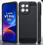 Ba Back Cover for Virat V1 Pro 5G, Black
