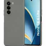 Silicone For OnePlus Nord CE6 Lite 5G Back Cover Gray