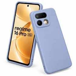 Silicone For Realme 16 Pro 5G Back Cover Gray