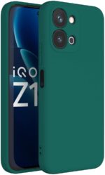 Silicone For Vivo T5x 5G | Z11x Back Cover Green - Image 2