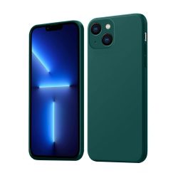 Silicone For Apple iPhone 13 Back Cover Green