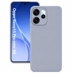 Silicone For OPPO Reno 15 Pro Mini 5G Back Cover Gray