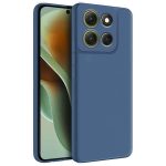 Silicone For Motorola Moto G86 Power 5G Back Cover Blue