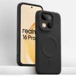Silicone For Realme 16 Pro 5G Back Cover Black