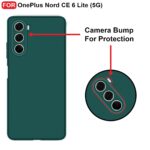 Silicone For OnePlus Nord CE6 Lite 5G Back Cover Green - Image 4