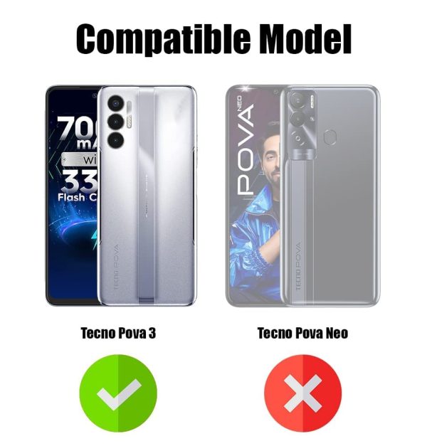 For Tecno Pova 3 4G Back Cover Eagle New - Image 5