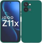 Silicone For Vivo T5x 5G | Z11x Back Cover Green