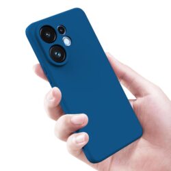 Silicone For Vivo Y300 Pro 5G Back Cover Blue New