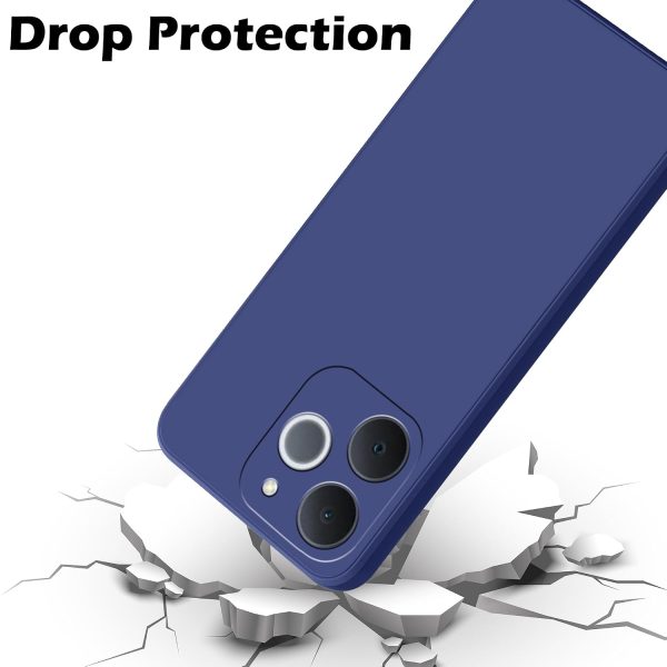 Silicone For Realme Narzo 80 Lite 4G | C71 4G Back Cover Blue - Image 5