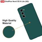 Silicone For OnePlus Nord CE6 Lite 5G Back Cover Green - Image 6