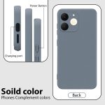 Silicone For Realme Narzo 80 Lite 4G | C71 4G Back Cover Gray - Image 6