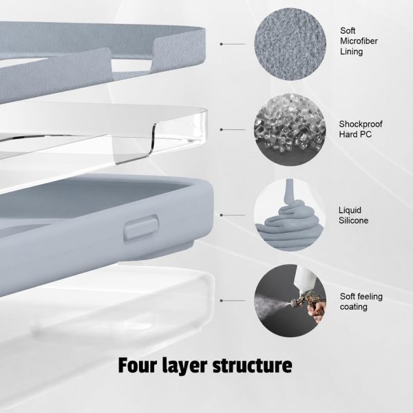 Silicone For Realme C71 4G | Narzo 80 Lite 4G Back Cover Gray - Image 6