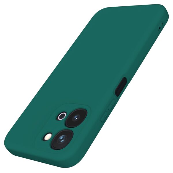 Silicone For Vivo T5x 5G | Z11x Back Cover Green - Image 5