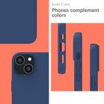 Silicone For Apple iPhone 13 Back Cover Blue - Image 7