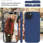 Silicone For Apple iPhone 13 Back Cover Blue - Image 8