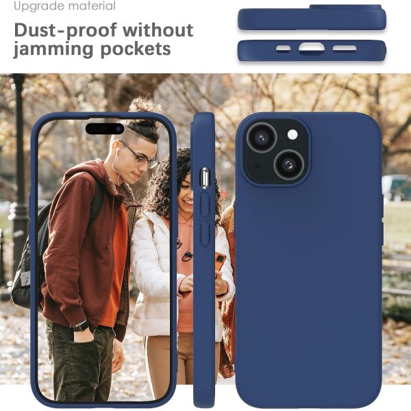 Silicone For Apple iPhone 13 Back Cover Blue - Image 8