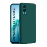 Silicone For OnePlus Nord CE4 Lite 5G Back Cover Green